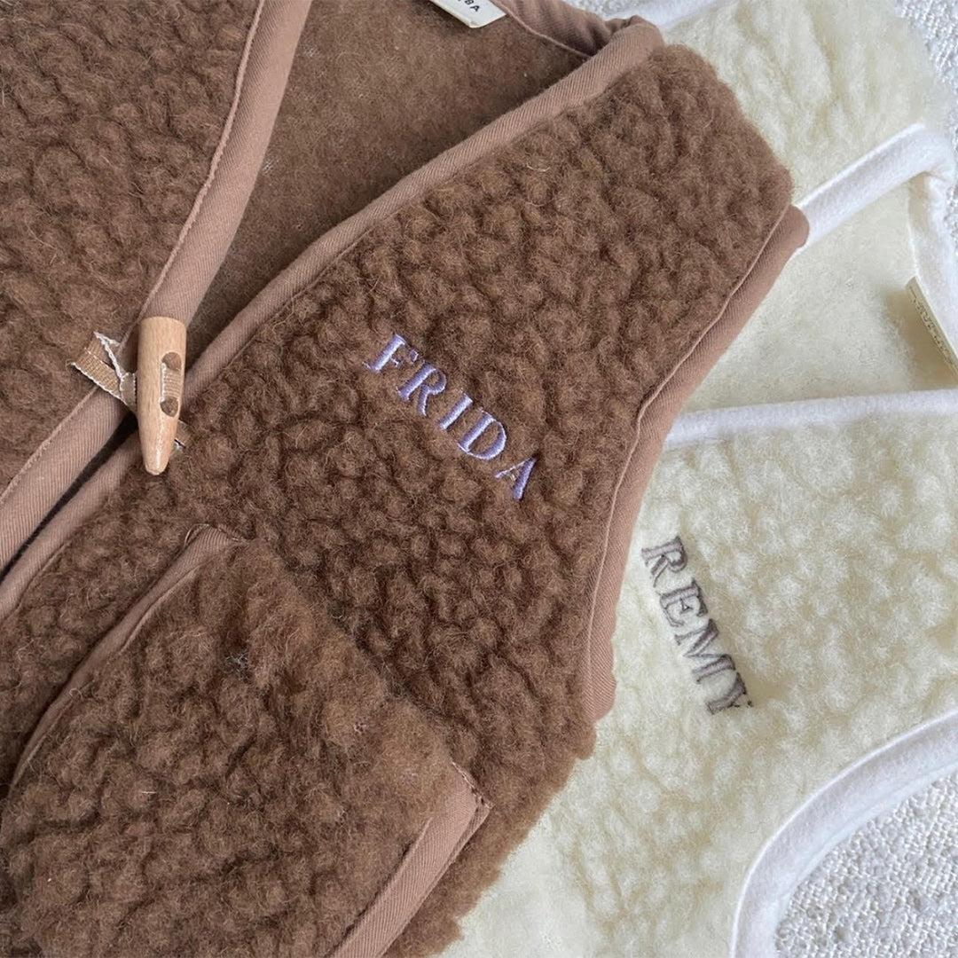 BINIBAMBA Merino Snugglevest - Milk