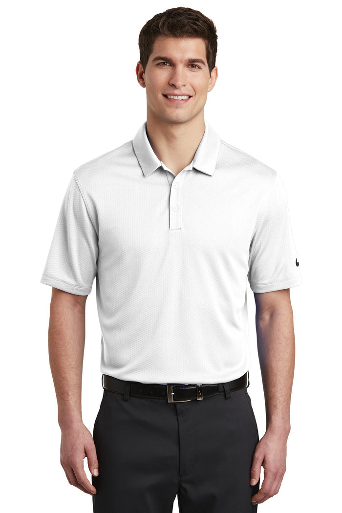 Nike Dri-FIT Hex Textured Polo. NKAH6266