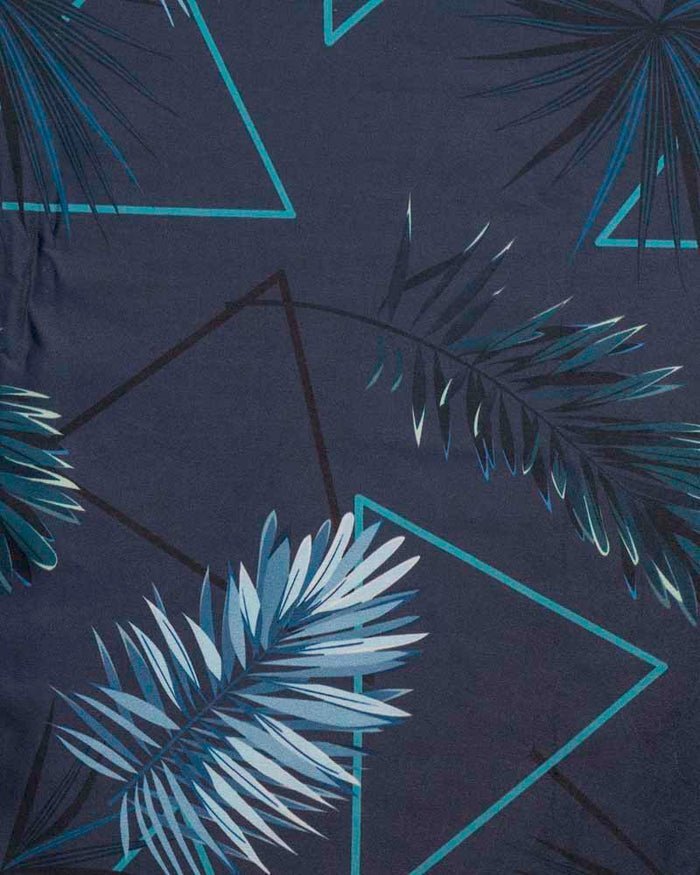 ETHNIC FUSION PRINTED SILK SAREE