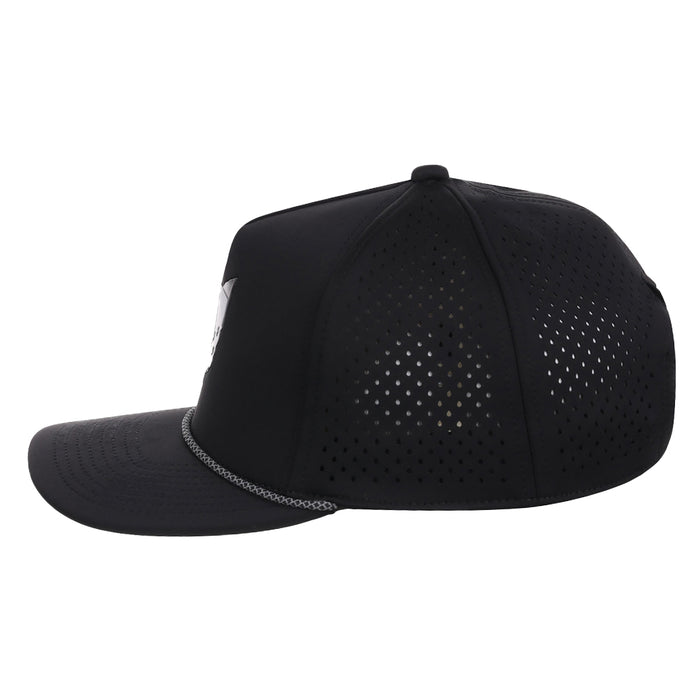 Local Crowns Ohio Reflective 5 Panel Tech w/Rope - Black