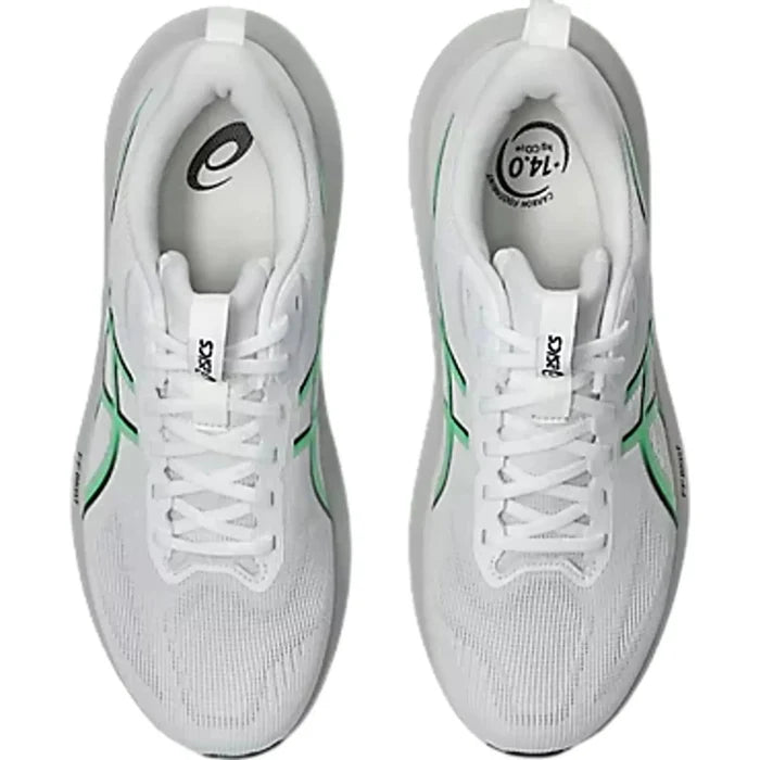 Men's Asics GT-1000 14 White/Vital Green-SOULIER, shoes-33-OFF