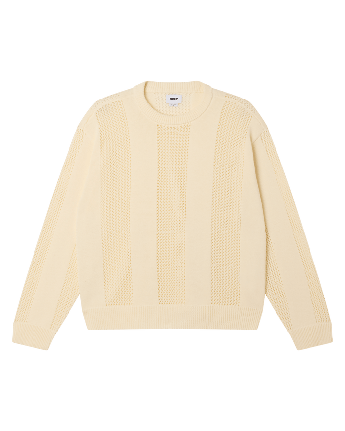 Obey - Crochet Sweater - Natural - Pulls et Sweats - 151000124NATM