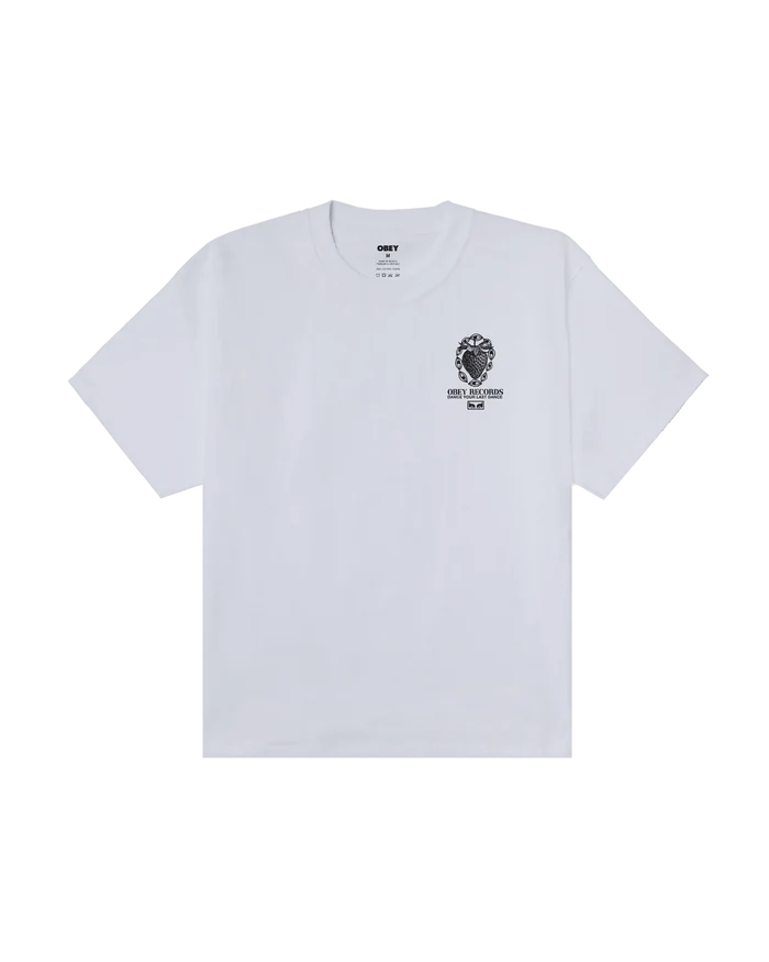 Obey - Garden Heavyweight T-shirt - White - T-shirts - 168024405WHTS