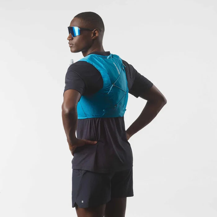Salomon Active Skin 4 Running Hydration Vest Blue Danube-Accessories-33-OFF