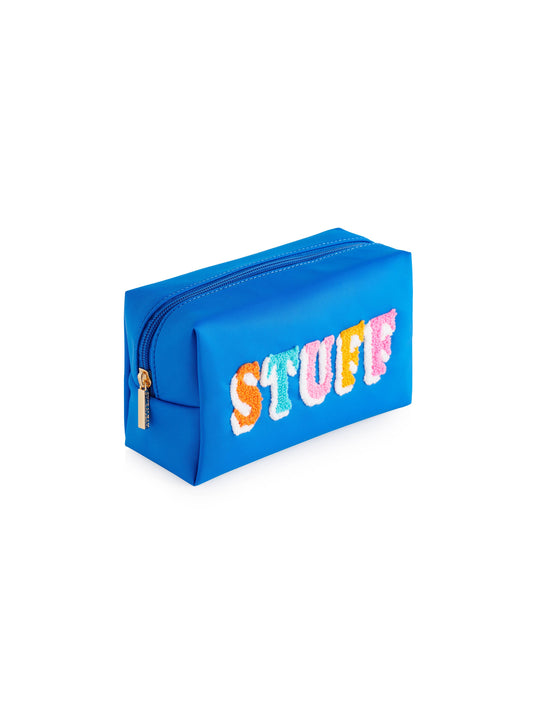 "STUFF" SMALL ZIP POUCH