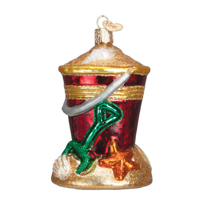 Beach Bucket Ornament