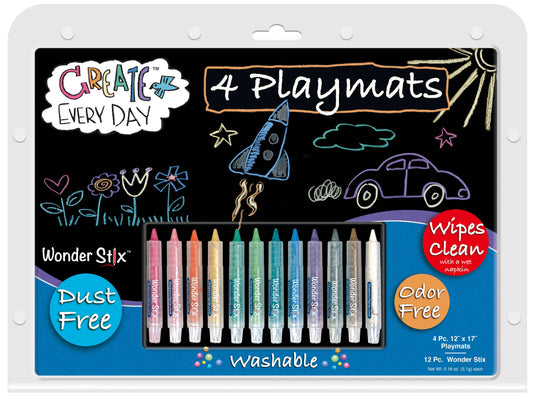 12" x 17" WS Playmat Kit   (4 pc Set) TPG-649