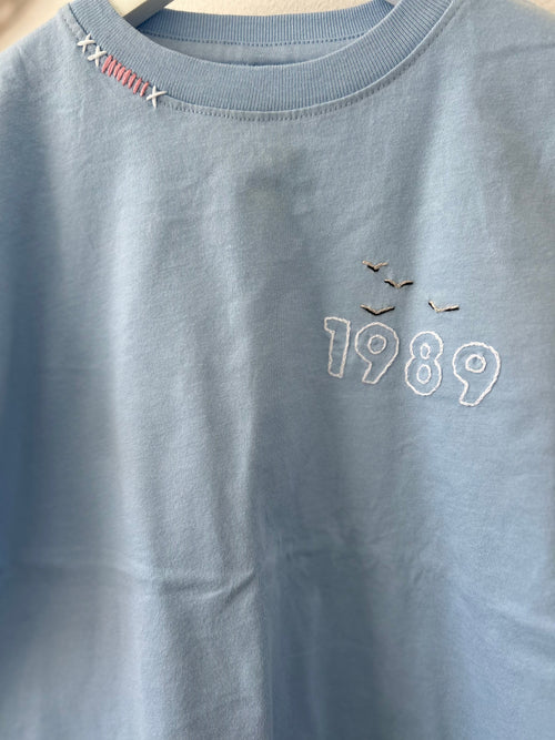 1989 Hand Embroidered Tee