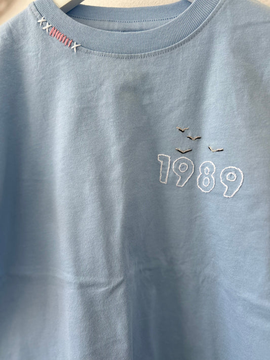 1989 Hand Embroidered Tee
