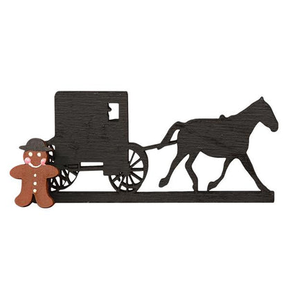Covered Bridge-Amish Buggy