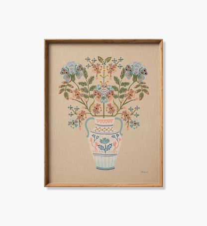 Framed Wall Art - Gracie Vase