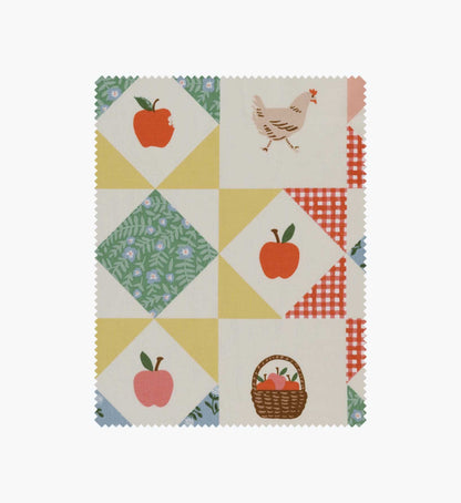 Farmhouse Quilt Cotton Fabric - Multi