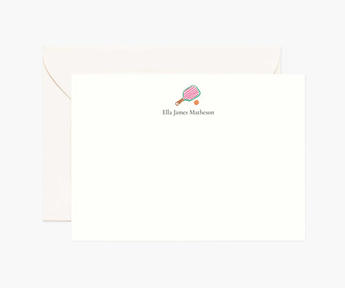 Activities Personalized Stationery  - Pickleball