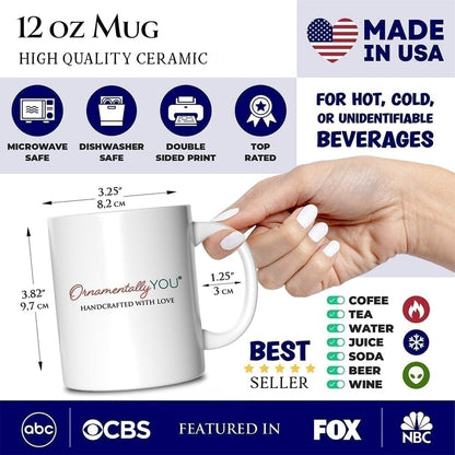 Artistic Yosemite National Park Personalized Mug, California Hikers Travel Gift and Souvenir with Custom Name