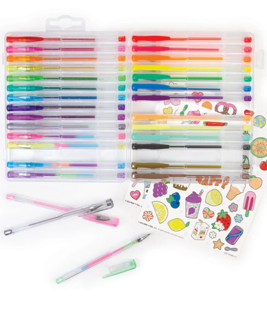 30 PIECE SCENTED GEL PEN SET