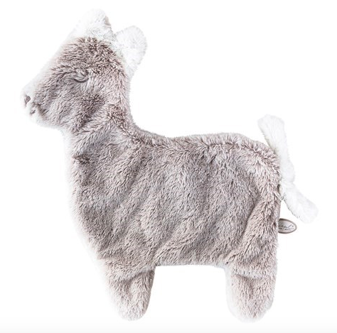 16" Lulu Greige Alpaca Comforter w. Paci Loop