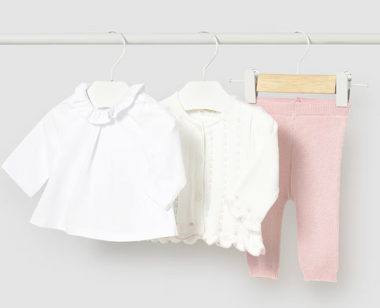 3-Piece Knit Set-Quartz | Mayoral