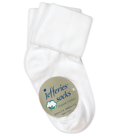 3 Pack Classic White Ankle Socks by Jefferies Socks