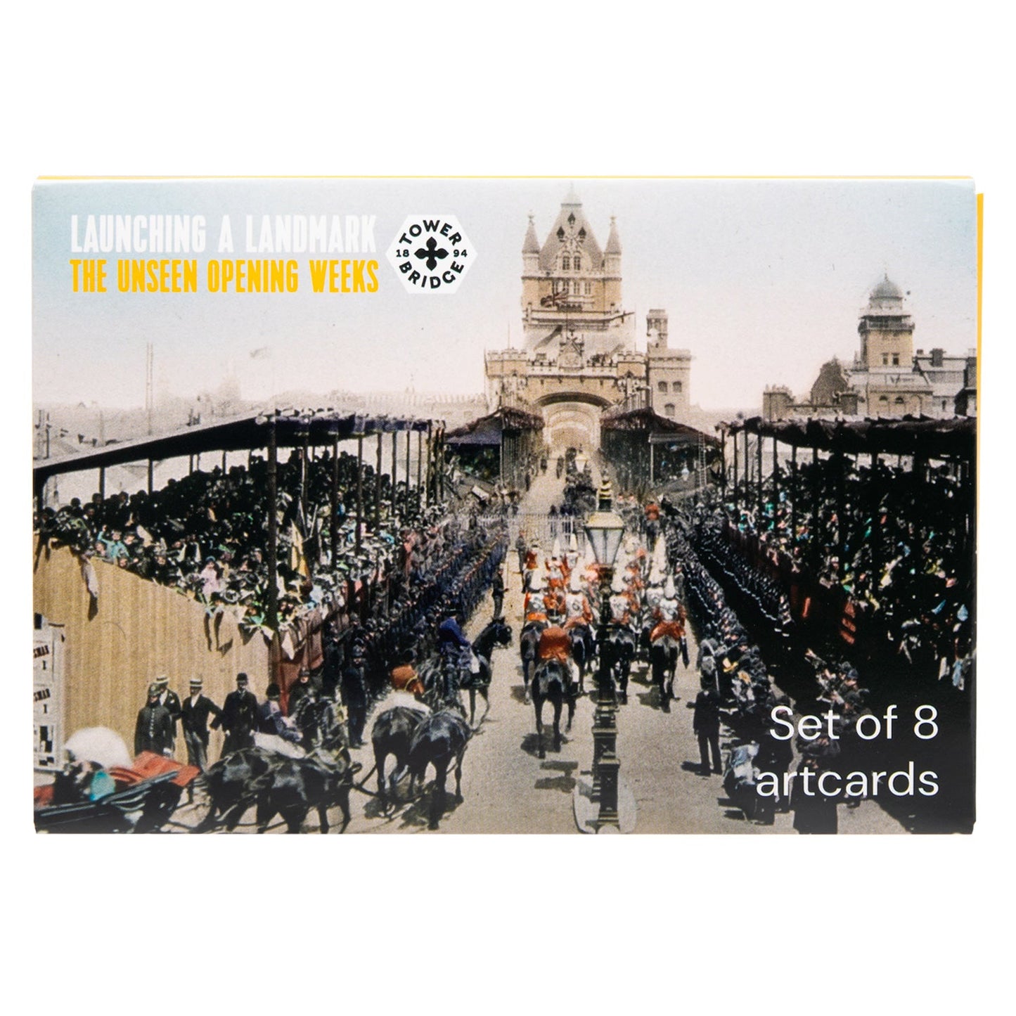 Tower Bridge Launching A Landmark - Set of 8 Postcards