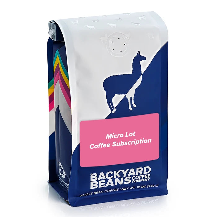 Image of Pink Micro Lot Coffee Subscription retail bag