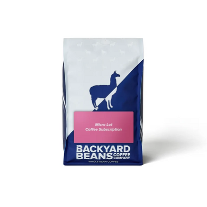 Image of Pink Micro Lot Coffee Subscription retail bag