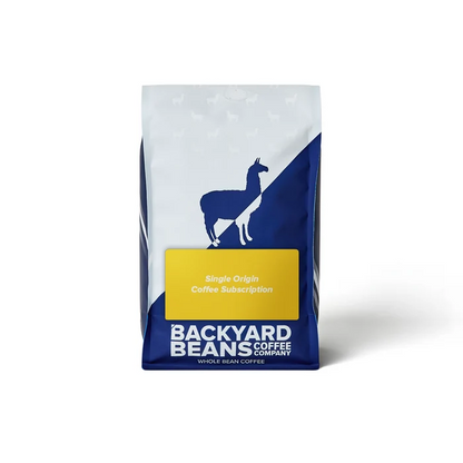 Image of Yellow Single Origin Coffee Subscription retail bag