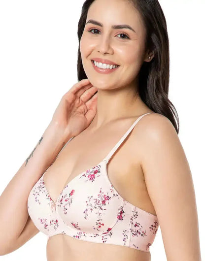Amante Smooth Charm Bra-BRA10606 Rosewater PR
