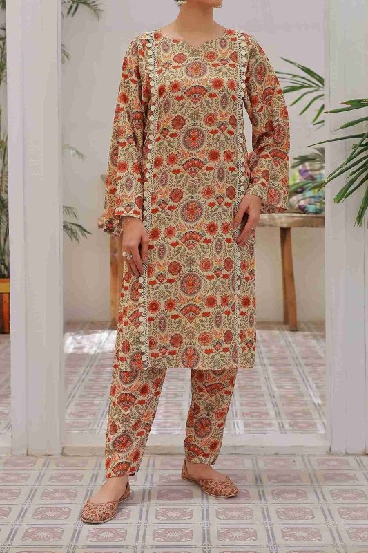 Amber Garden UnStitched X KHUSSA (COMBO SET)
