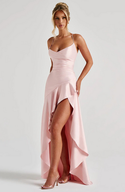 Aphrodite Satin Gown