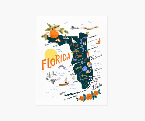 Florida Art Print