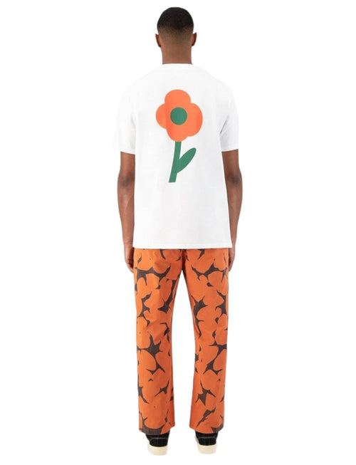 Arte Antwerp - Tomi Back Flower T-shirt White-T-shirts-SS21-047T-1