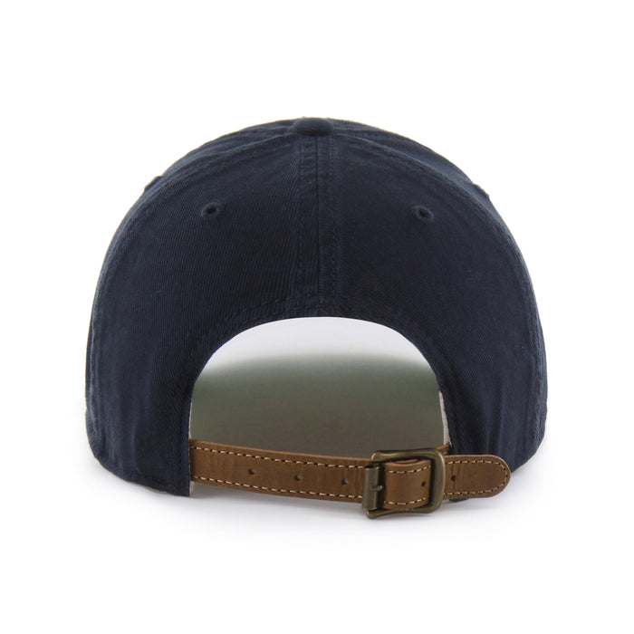 ATLANTA BRAVES CHAIN SIDE STITCH '47 CLEAN UP LONG VISOR