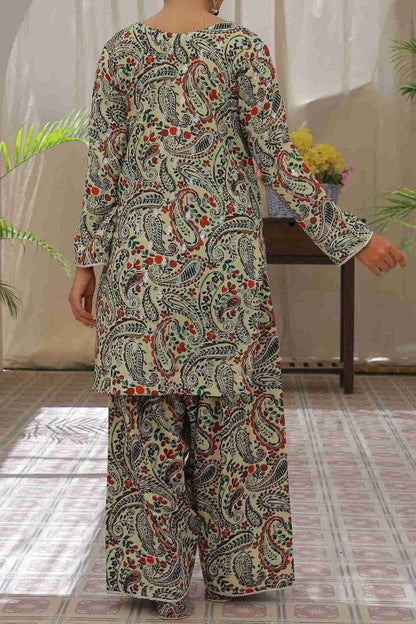 Autumn Garden (Farshi Shalwar) Stitched X KHUSSA (COMBO SET)