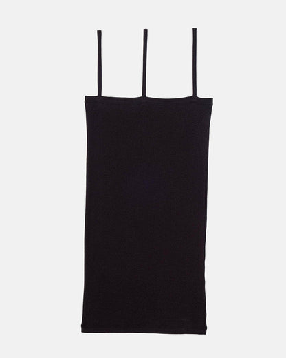 Baserange - Top Nida noir - Coton biologique fin côtelé - Tops - TONI-RB-000