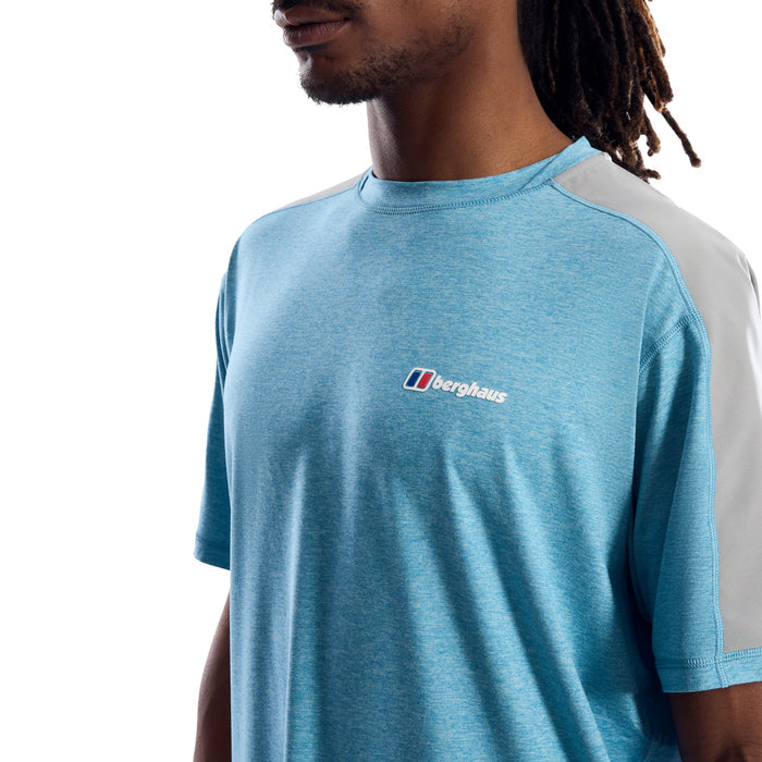 Berghaus Farndale T-Shirt / Wavertree Shorts Set - Blue/Grey