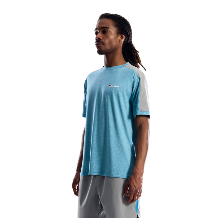 Berghaus Farndale T-Shirt / Wavertree Shorts Set - Blue/Grey