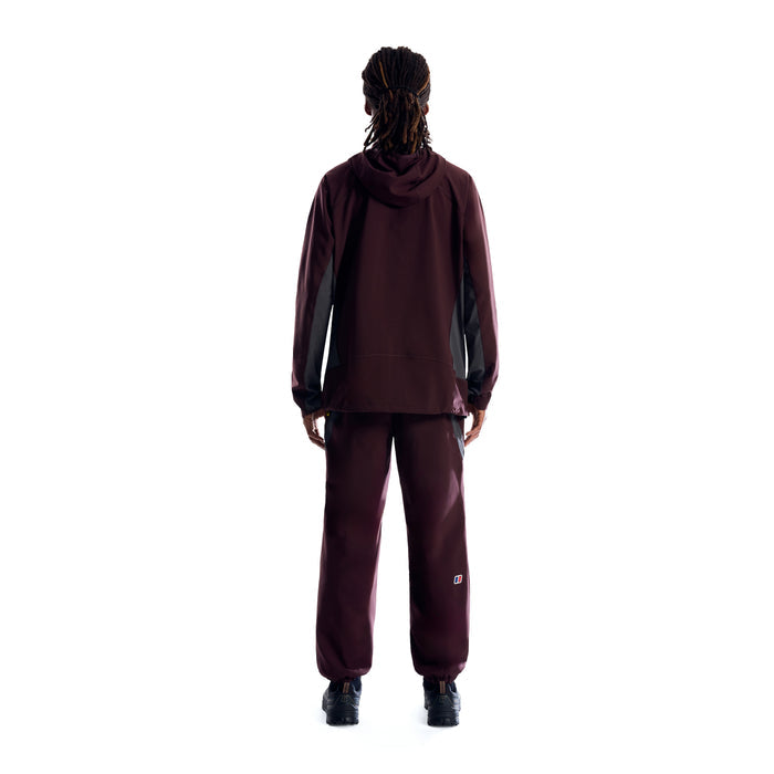 Berghaus Wavertree Hooded Jacket - Burgundy/Grey