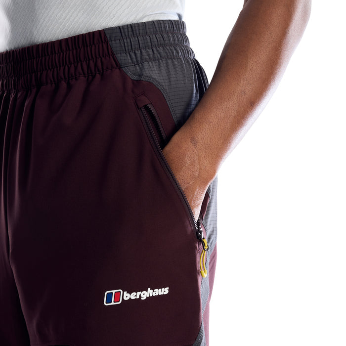 Berghaus Wavertree Shorts - Burgundy/Grey