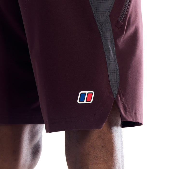 Berghaus Wavertree Shorts - Burgundy/Grey