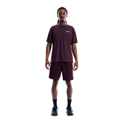 Berghaus Wavertree Shorts - Burgundy/Grey
