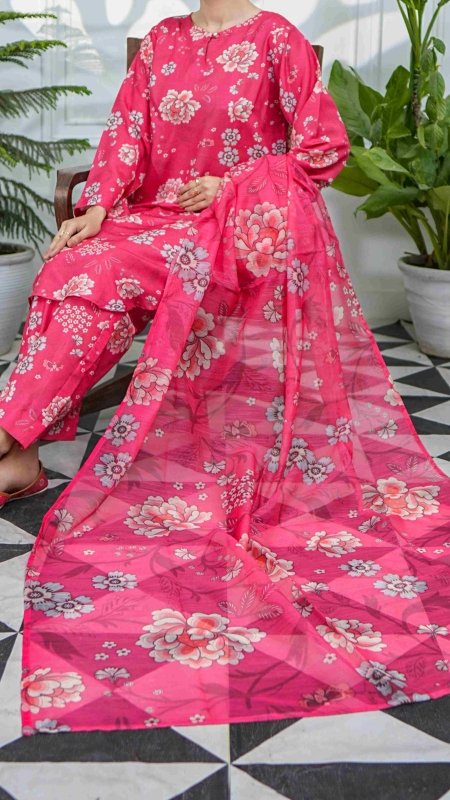 Blossom Radiance Stitched X KHUSSA (COMBO SET)