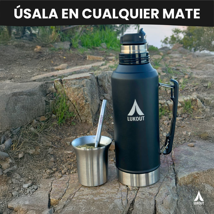 Bombilla Mate Flat