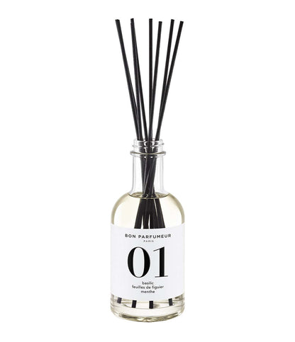 Bon Parfumeur - 01 - Diffuseur de Parfum d'Intérieur - Basilic, Feuilles de Figuier, Menthe-Accessoires-