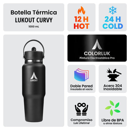 Botella Curvy 1000 ml