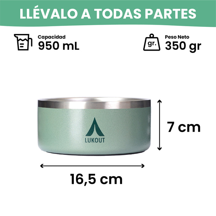 Bowl Mascotas 950 ml