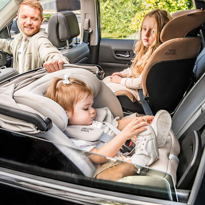 Britax Romer Swivel Grow Max Air Car Seat - Lux | Onyx Black