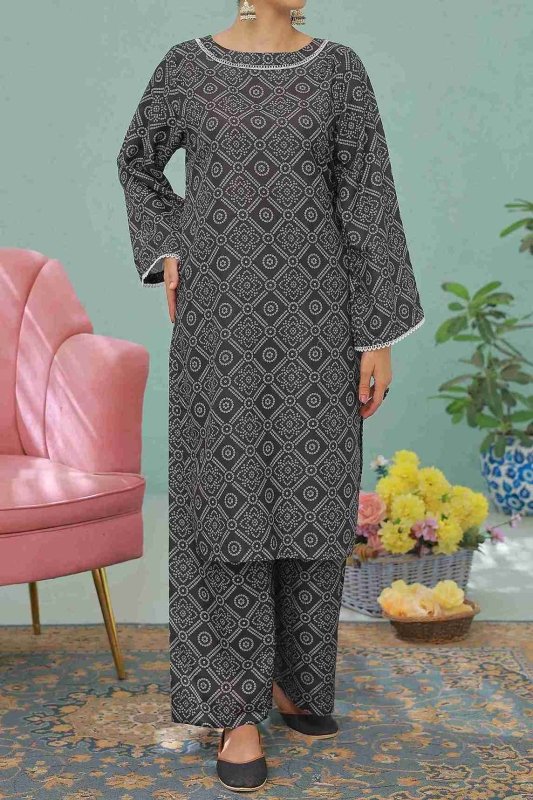 Chic Charcoal Stitched X KHUSSA (COMBO SET)