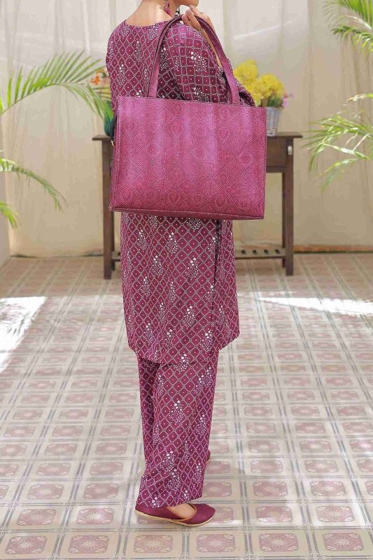 Coral Blossom UnStitched X KHUSSA (COMBO SET)