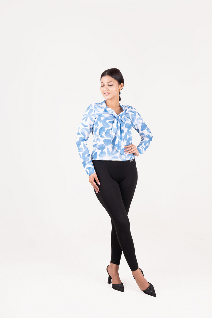 Cotton Printed Sleeveless Top