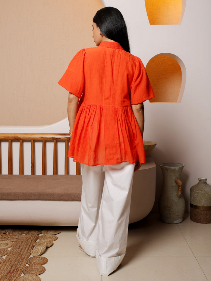 Cotton Viscose Aether Top